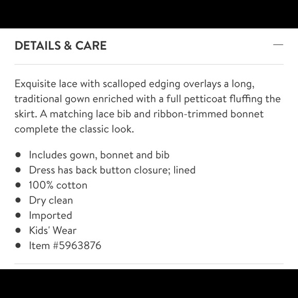 Baptism/ baby christenings 3 piece dress - Picture 6 of 6